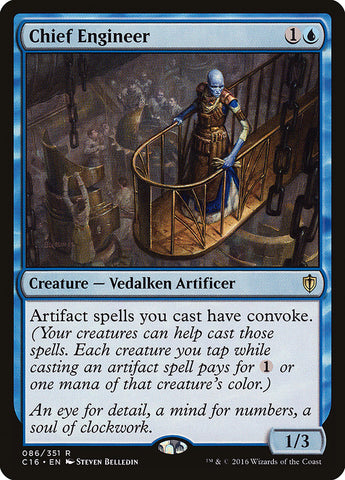 Chief Engineer [Commander 2016] Magic: The Gathering