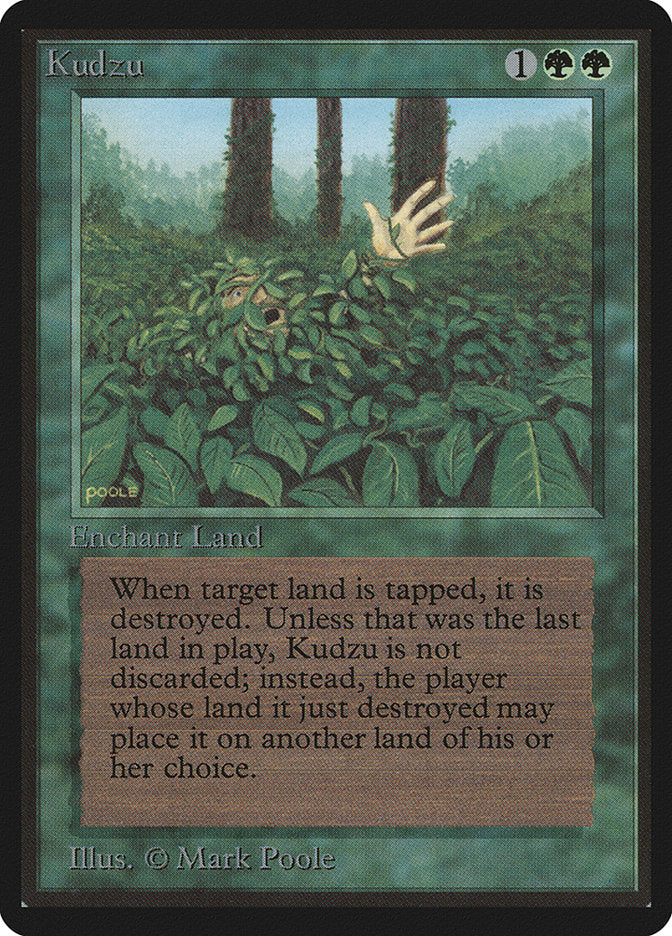 Kudzu [Beta Edition] Magic: The Gathering