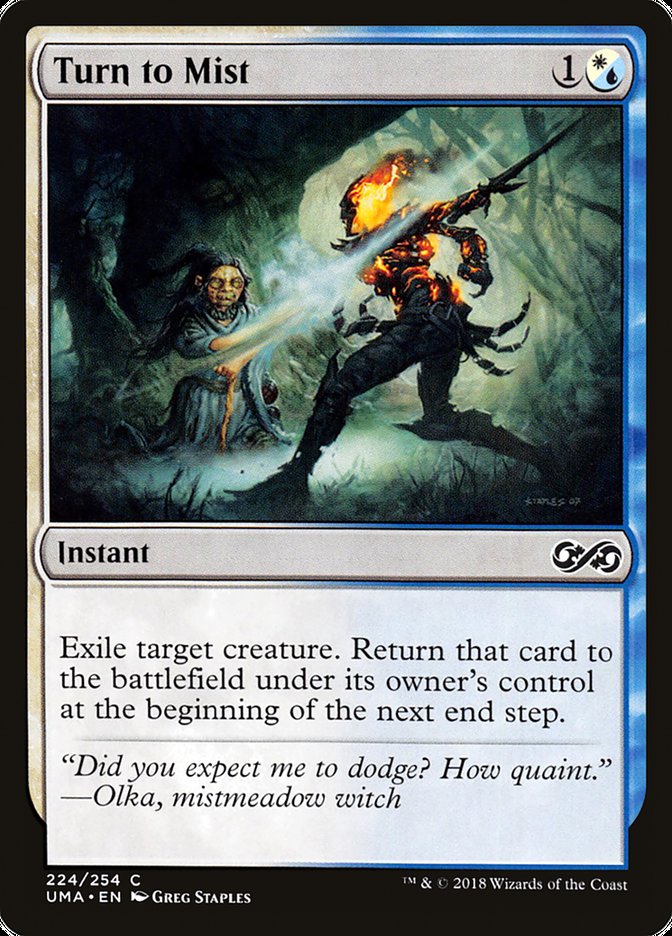 Turn to Mist [Ultimate Masters] Magic: The Gathering