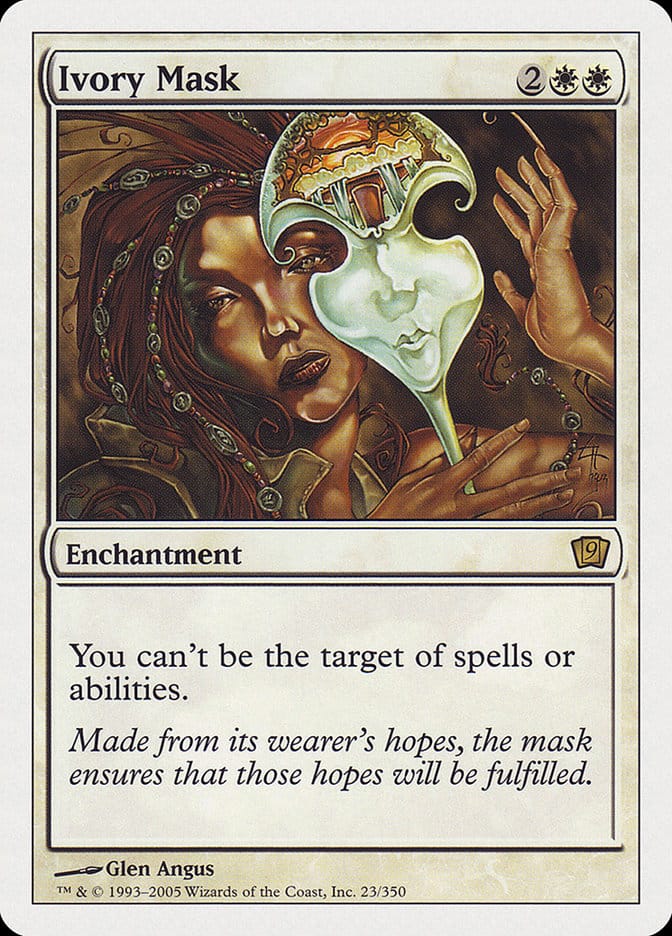 Ivory Mask [Ninth Edition] Magic: The Gathering