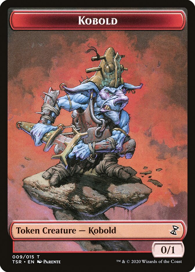 Kobold Token [Time Spiral Remastered Tokens] Magic: The Gathering