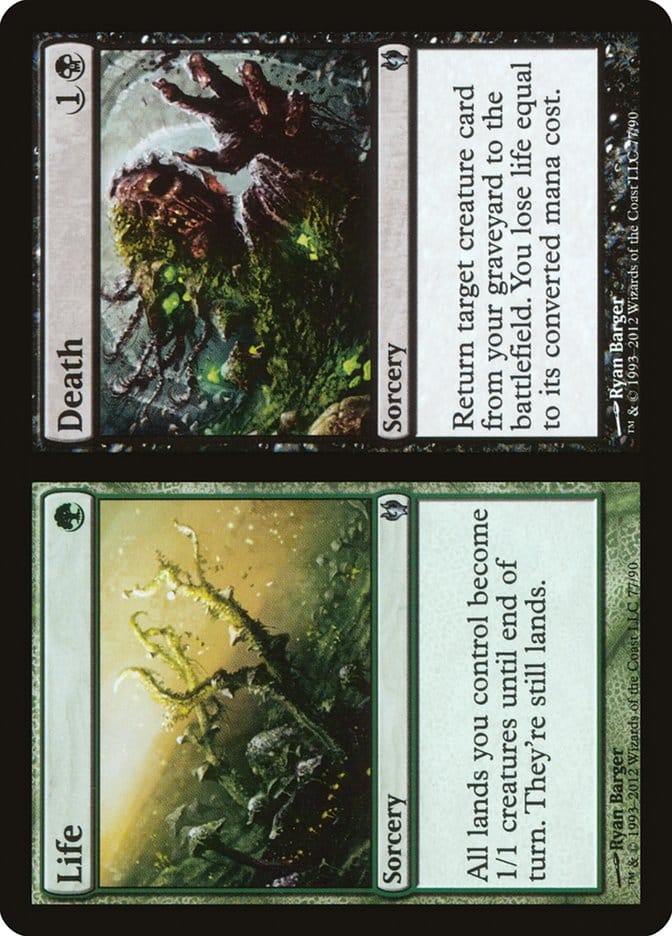 Life // Death [Duel Decks: Izzet vs. Golgari] Magic: The Gathering