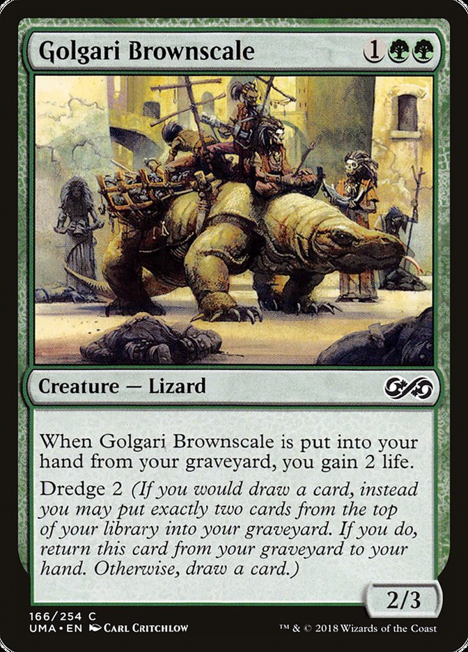 Golgari Brownscale [Ultimate Masters] Magic: The Gathering