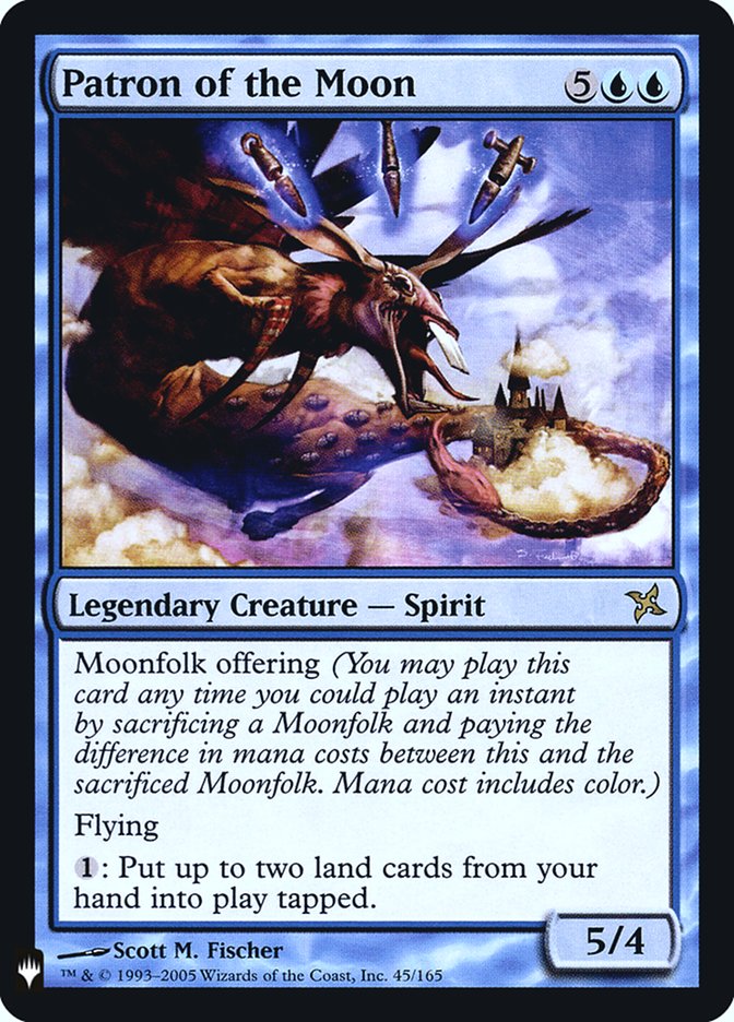 Patron of the Moon [Mystery Booster] Magic: The Gathering