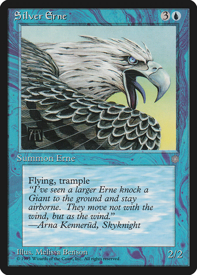 Silver Erne [Ice Age] Magic: The Gathering