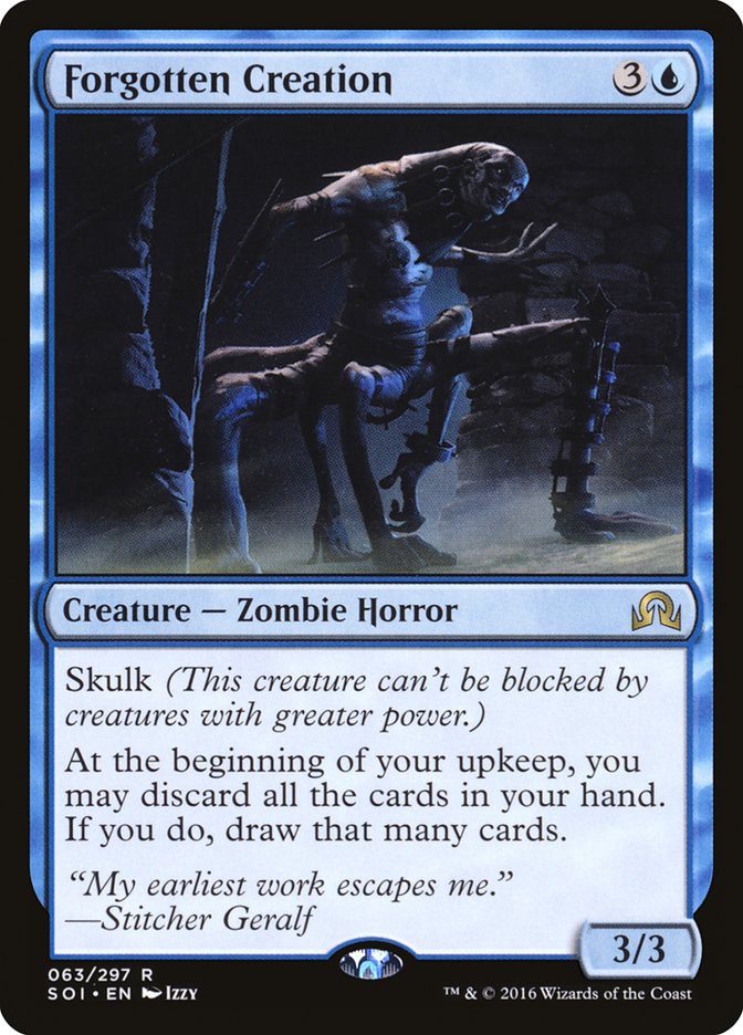 Forgotten Creation [Shadows over Innistrad] Magic: The Gathering