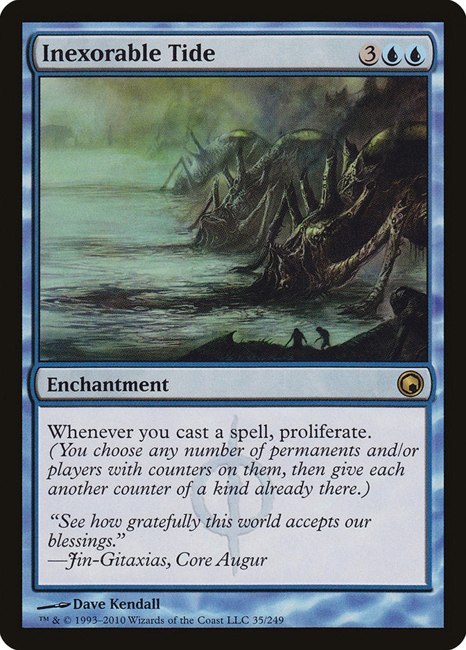 Inexorable Tide [Scars of Mirrodin] Magic: The Gathering