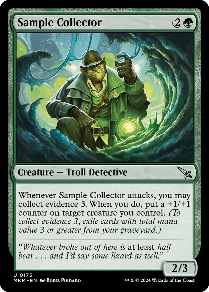 Sample Collector [Murders at Karlov Manor] Magic: The Gathering
