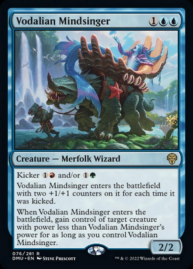 Vodalian Mindsinger (Promo Pack) [Dominaria United Promos] Magic: The Gathering
