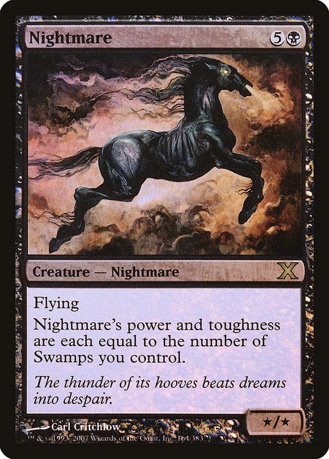 Nightmare [Tenth Edition] Magic: The Gathering