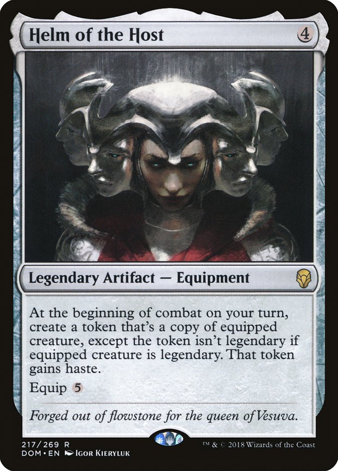 Helm of the Host [Dominaria] Magic: The Gathering