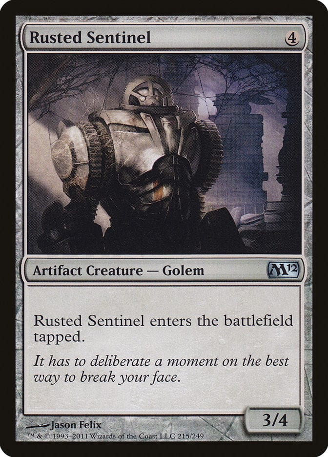 Rusted Sentinel [Magic 2012] Magic: The Gathering