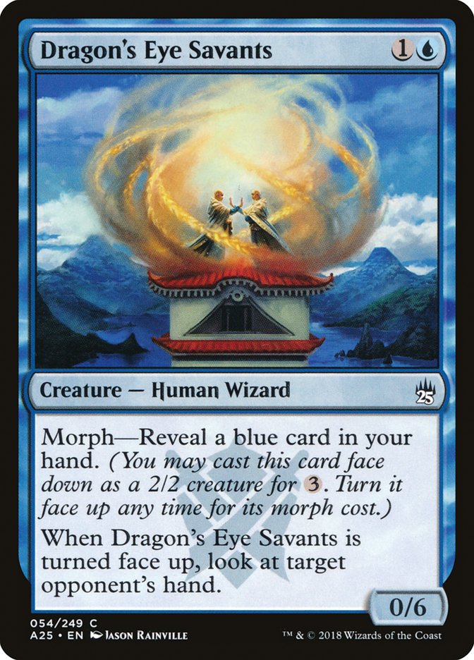 Dragon's Eye Savants [Masters 25] Magic: The Gathering