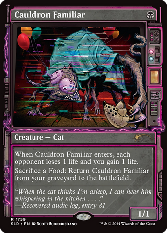 Cauldron Familiar [Secret Lair Drop Series] Magic: The Gathering