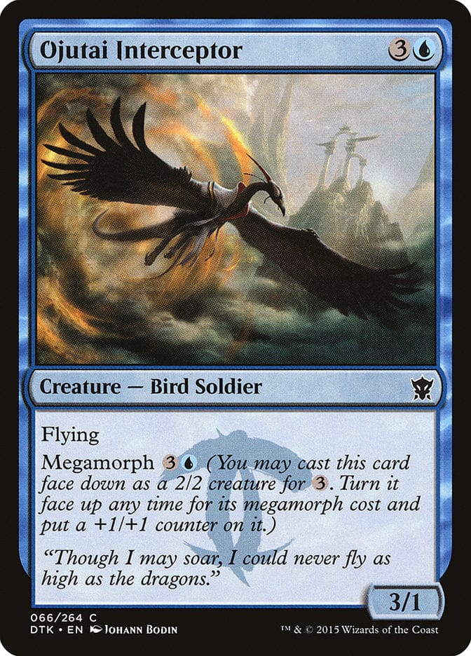 Ojutai Interceptor [Dragons of Tarkir] Magic: The Gathering