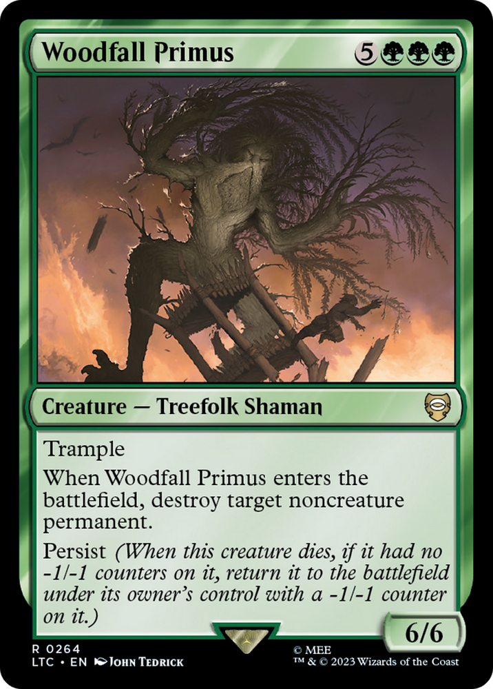 Woodfall Primus [The Lord of the Rings: Tales of Middle-Earth Commander] Magic: The Gathering