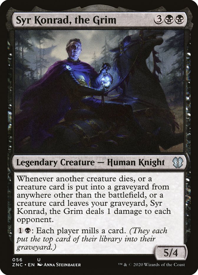 Syr Konrad, the Grim [Zendikar Rising Commander] Magic: The Gathering