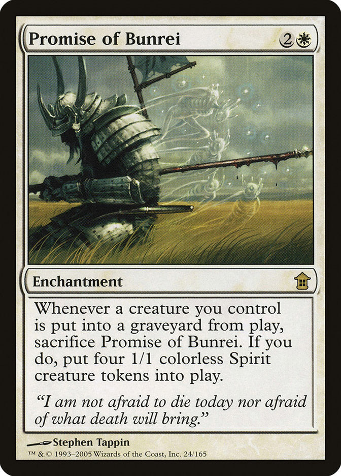 Promise of Bunrei [Saviors of Kamigawa] Magic: The Gathering