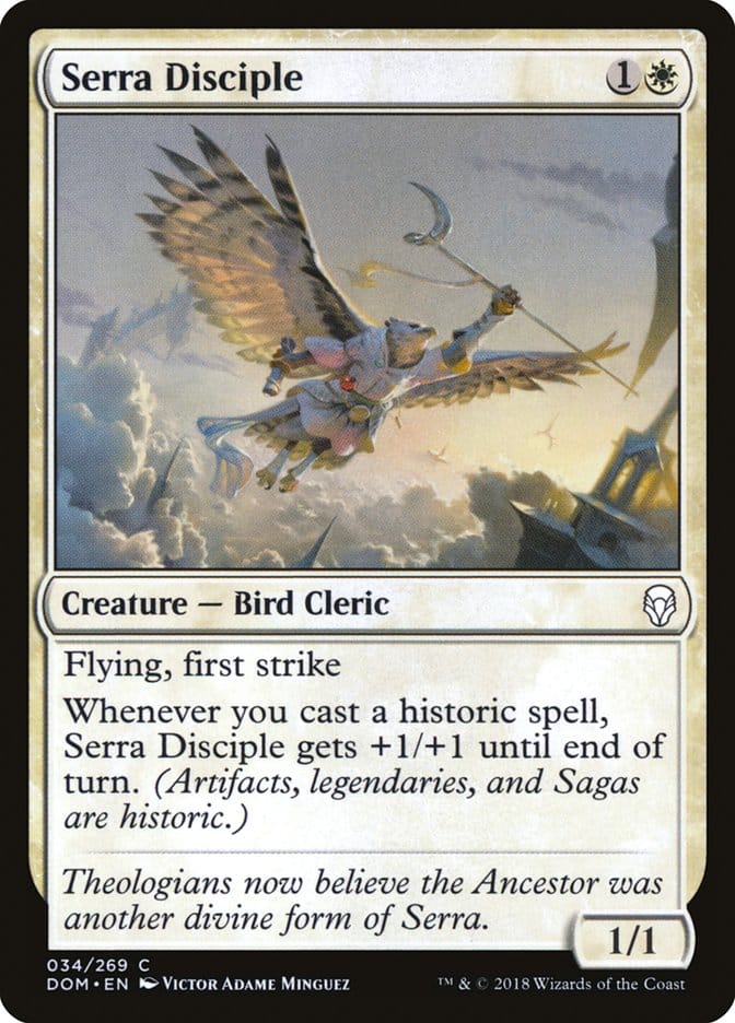 Serra Disciple [Dominaria] Magic: The Gathering