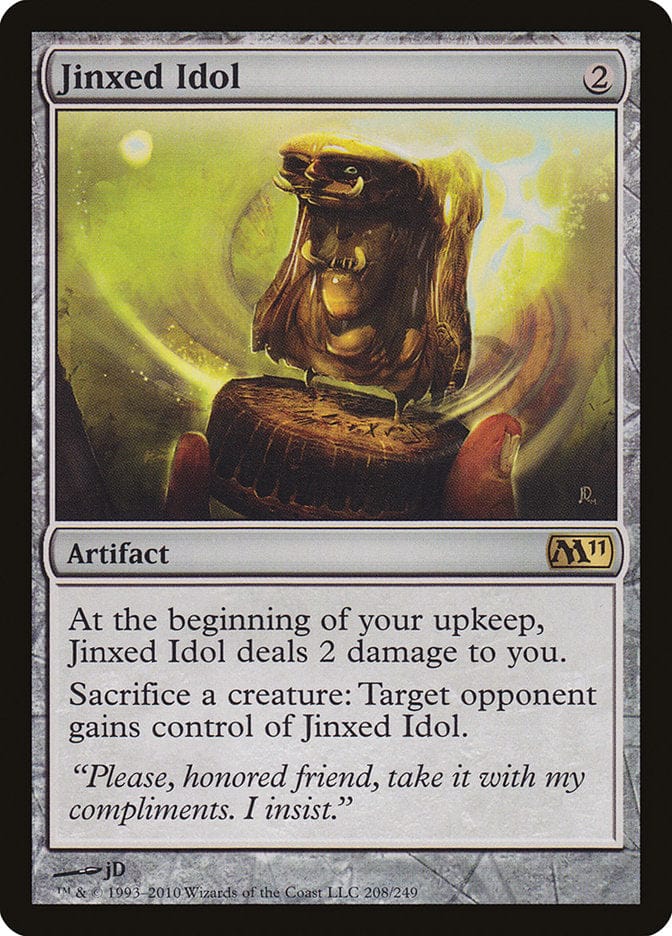 Jinxed Idol [Magic 2011] Magic: The Gathering
