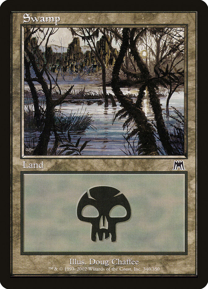 Swamp (340) [Onslaught] Magic: The Gathering