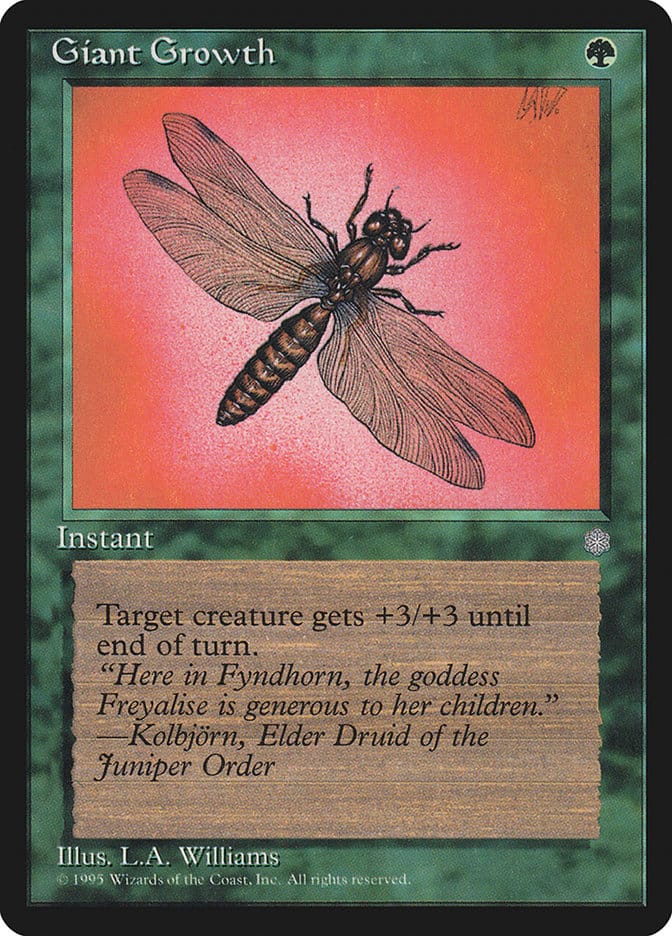 Giant Growth [Ice Age] Magic: The Gathering