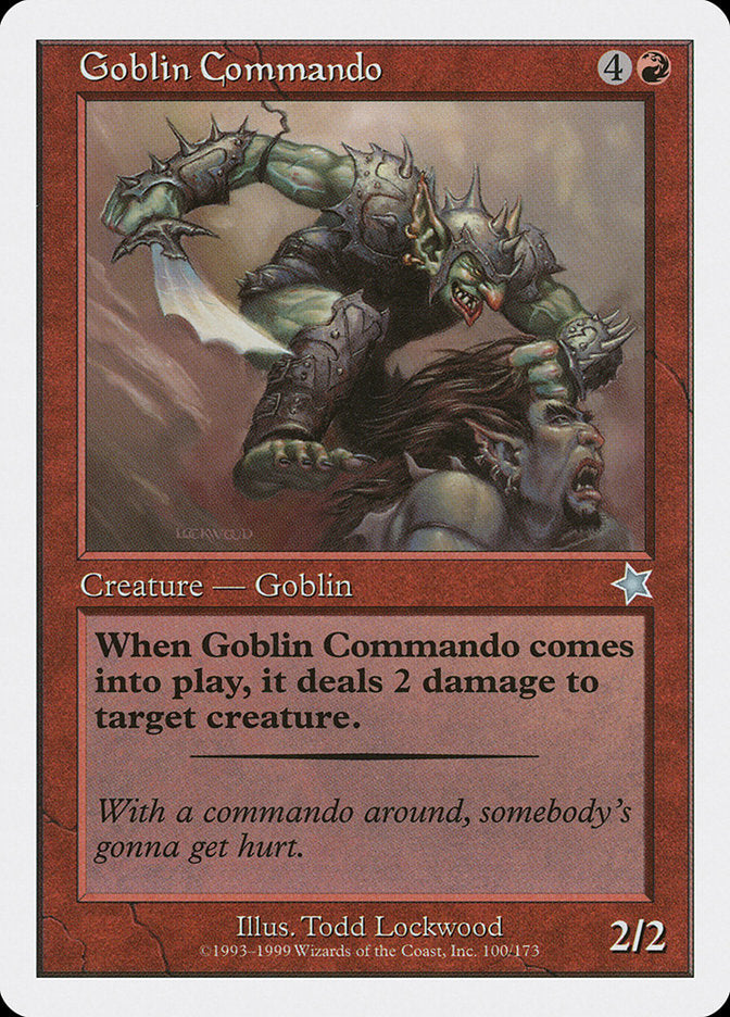 Goblin Commando [Starter 1999] Magic: The Gathering