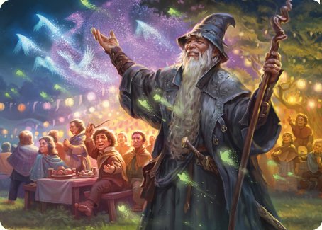 Gandalf, Friend of the Shire Art Card [The Lord of the Rings: Tales of Middle-earth Art Series] Magic: The Gathering
