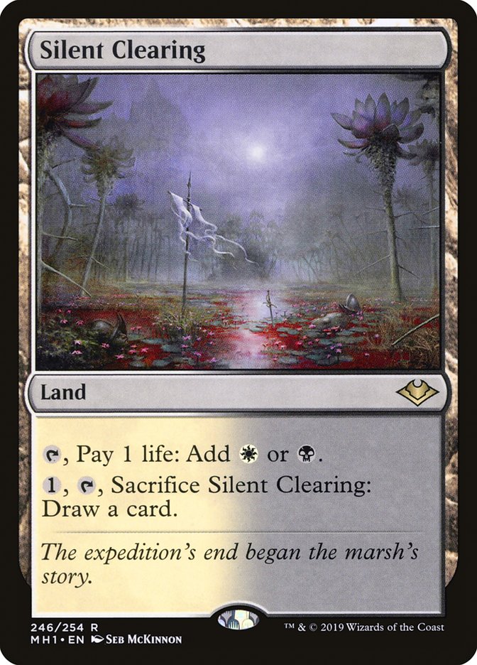Silent Clearing [Modern Horizons] Magic: The Gathering