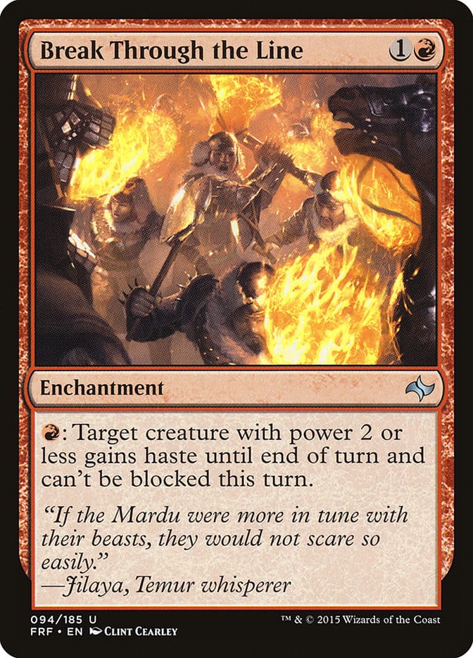 Break Through the Line [Fate Reforged] Magic: The Gathering