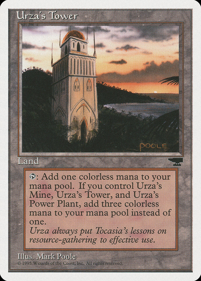 Urza's Tower (Sunset) [Chronicles] Magic: The Gathering