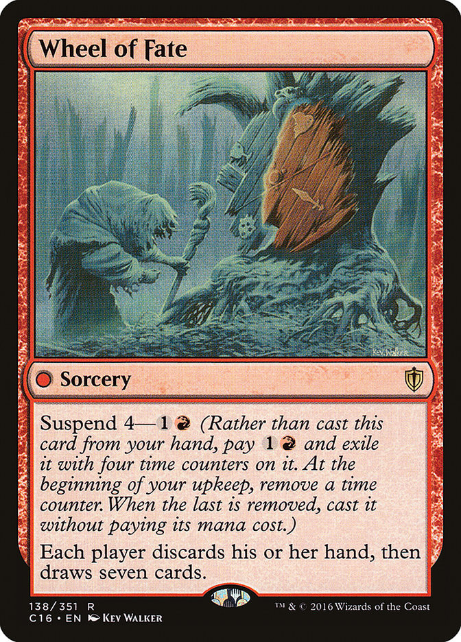 Wheel of Fate [Commander 2016] Magic: The Gathering