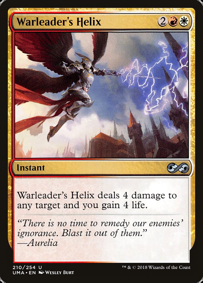 Warleader's Helix [Ultimate Masters] Magic: The Gathering
