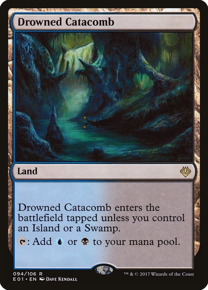 Drowned Catacomb [Archenemy: Nicol Bolas] Magic: The Gathering