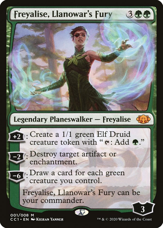 Freyalise, Llanowar's Fury [Commander Collection: Green] Magic: The Gathering