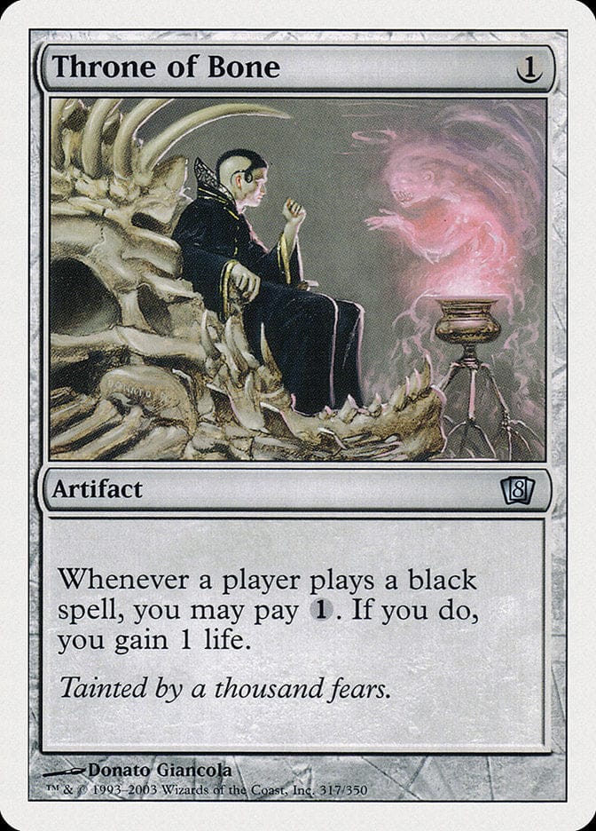 Throne of Bone [Eighth Edition] Magic: The Gathering