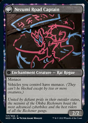 Okiba Reckoner Raid // Nezumi Road Captain [Kamigawa: Neon Dynasty] Magic: The Gathering
