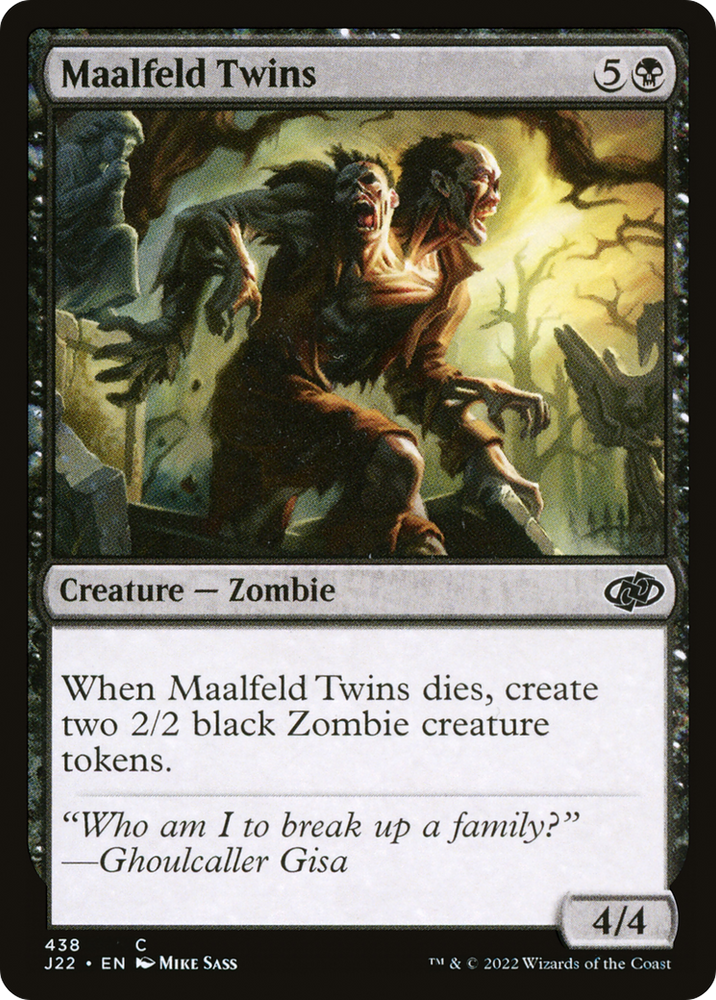 Maalfeld Twins [Jumpstart 2022] Magic: The Gathering