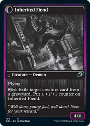 Heirloom Mirror // Inherited Fiend [Innistrad: Double Feature] Magic: The Gathering