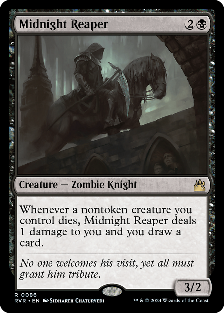 Midnight Reaper [Ravnica Remastered] Magic: The Gathering