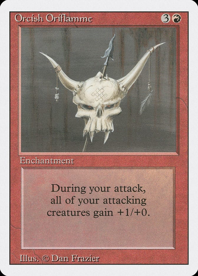 Orcish Oriflamme [Revised Edition] Magic: The Gathering