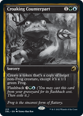 Croaking Counterpart [Innistrad: Double Feature] Magic: The Gathering