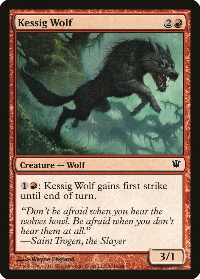 Kessig Wolf [Innistrad] Magic: The Gathering