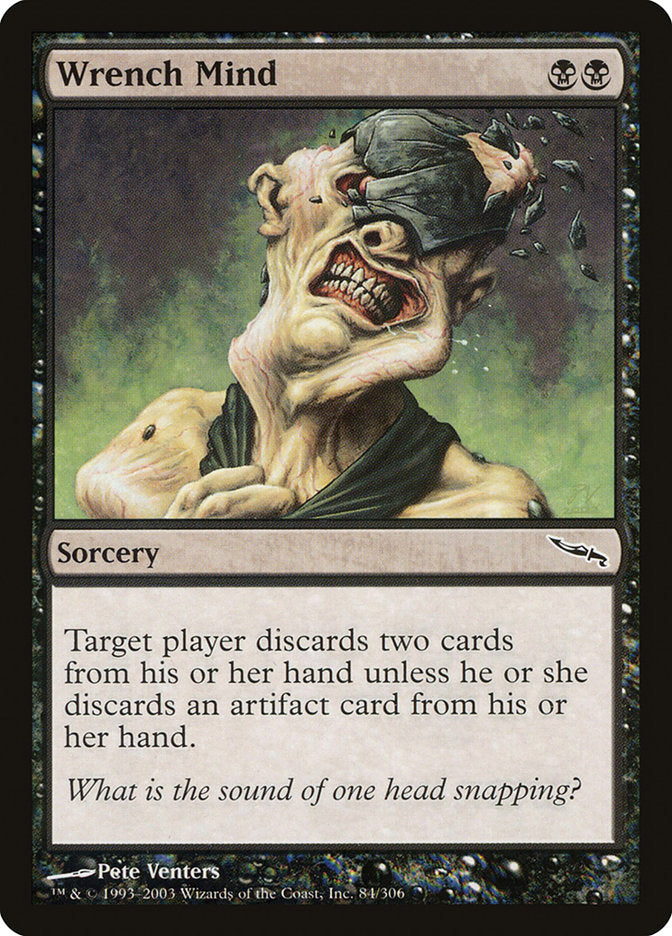 Wrench Mind [Mirrodin] Magic: The Gathering