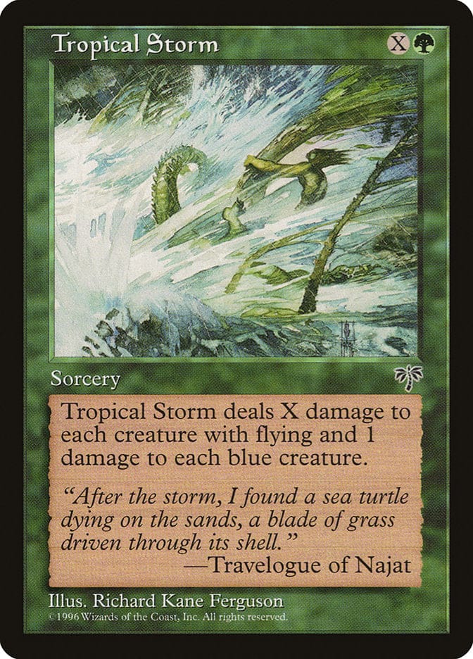 Tropical Storm [Mirage] Magic: The Gathering