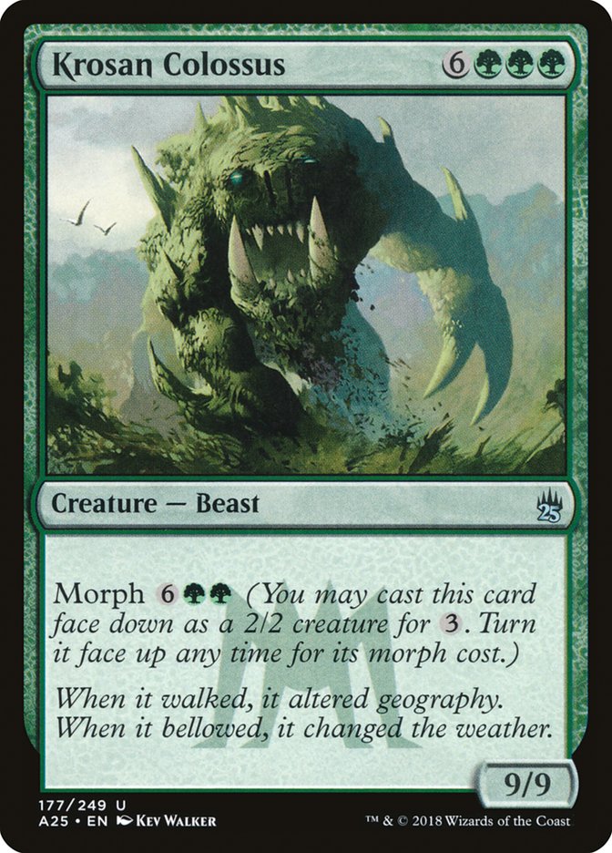 Krosan Colossus [Masters 25] Magic: The Gathering