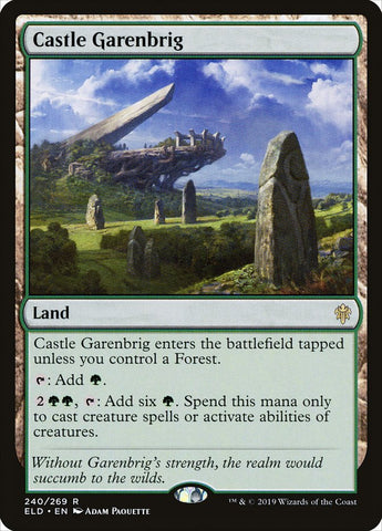Castle Garenbrig [Throne of Eldraine] Magic: The Gathering