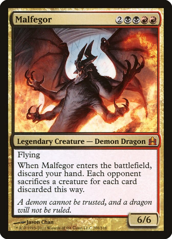 Malfegor [Commander 2011] Magic: The Gathering