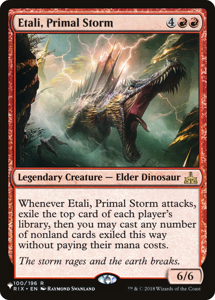 Etali, Primal Storm [The List] Magic: The Gathering