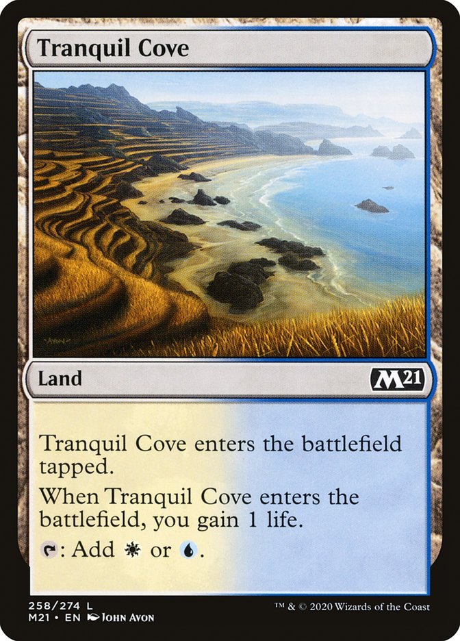 Tranquil Cove [Core Set 2021] Magic: The Gathering